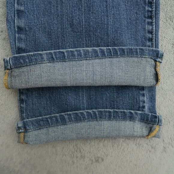 VIGOSS Jeans Junior's Size 13 Blue Mid-Rise Bootcut Denim Pants 29.5" Inseam - Picture 3 of 16